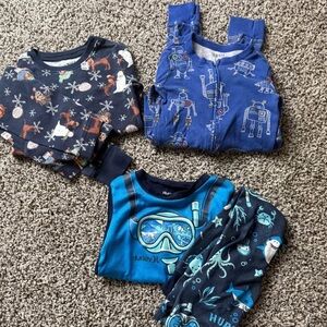 Kids Size 4T Pajamas Bundle